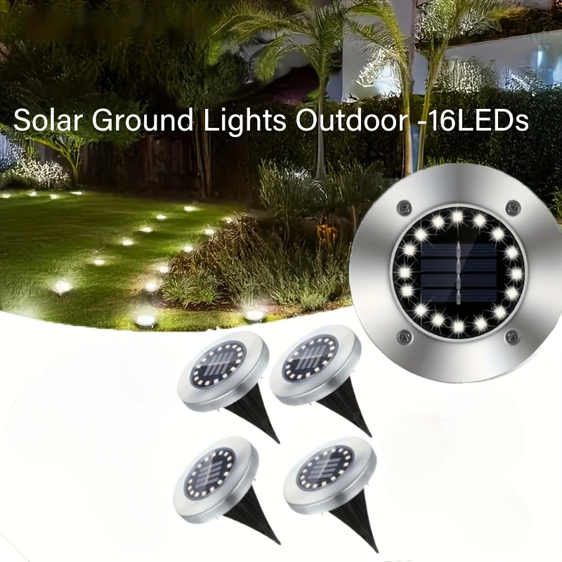 Disk Solarne Lampe - 4 komada