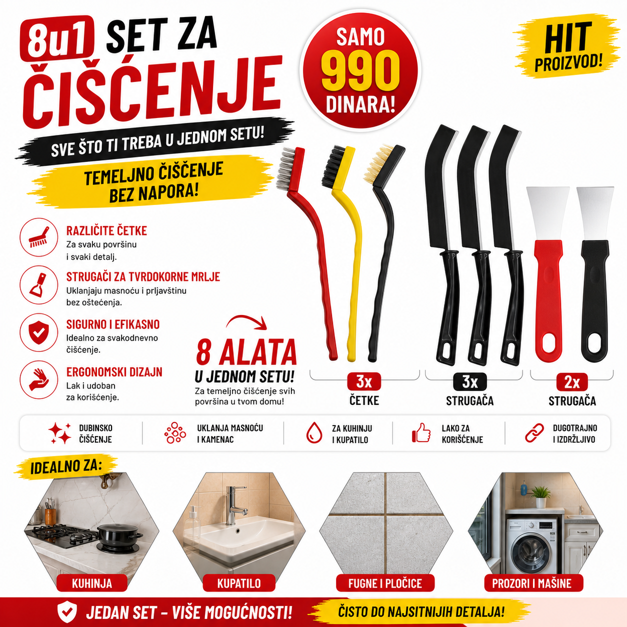 8u1 set za čišćenje