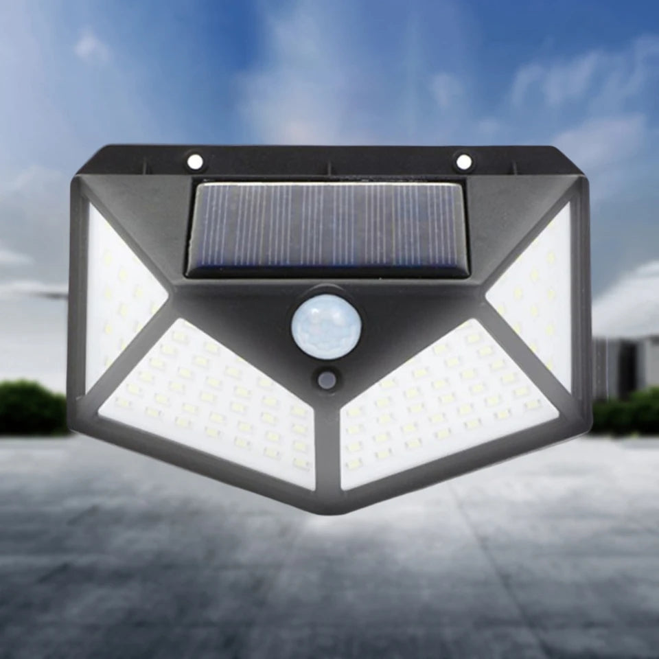 LED Solarni Reflektor 100 dioda