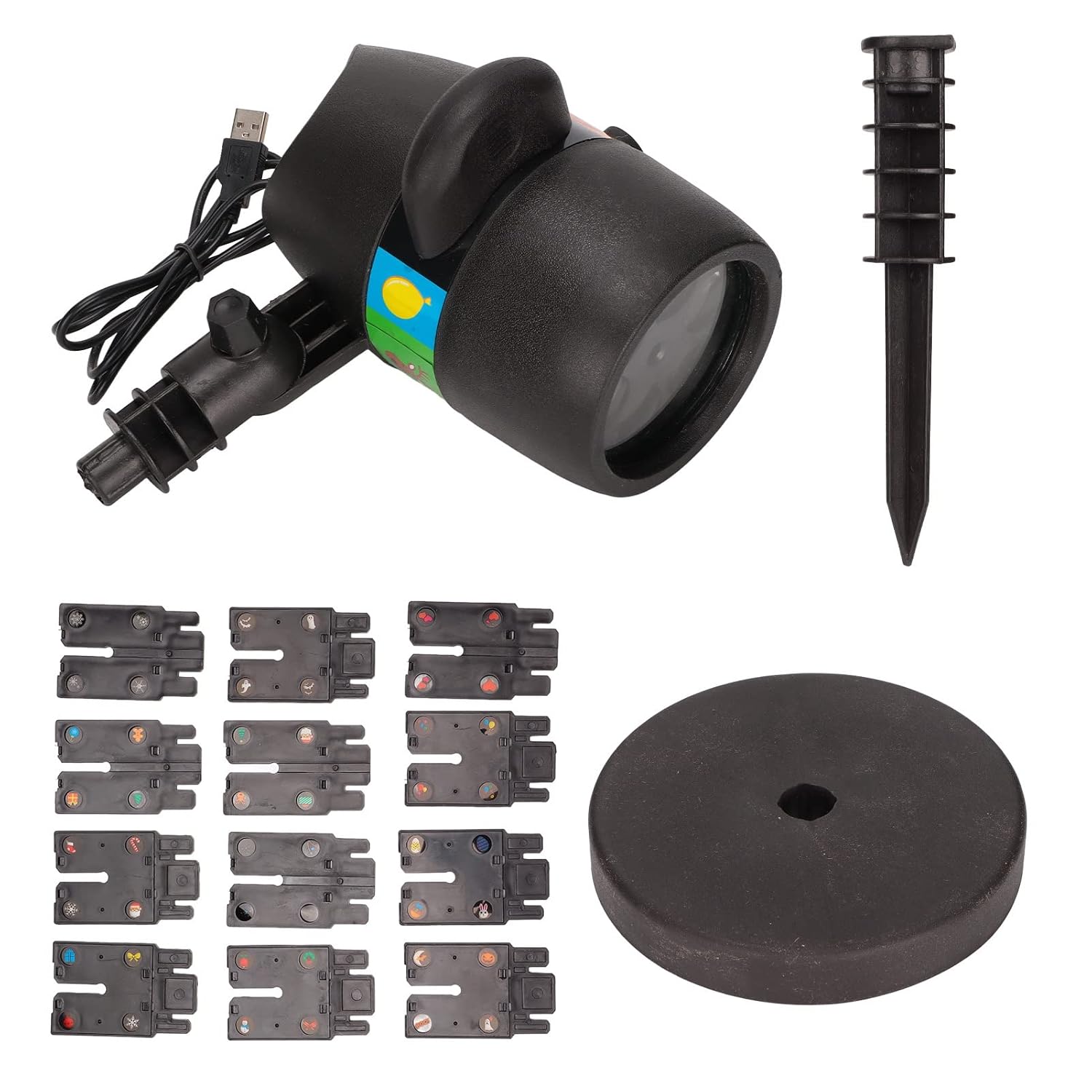 Novogodišnjni projektor sa 12 kartica