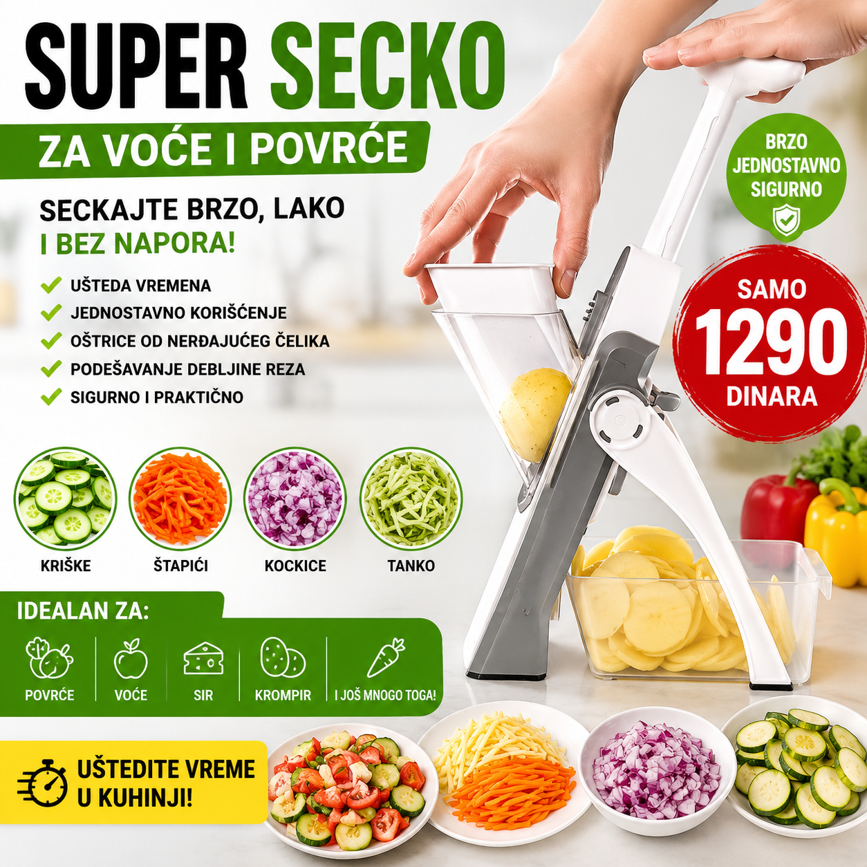 Super secko za voće i povrće