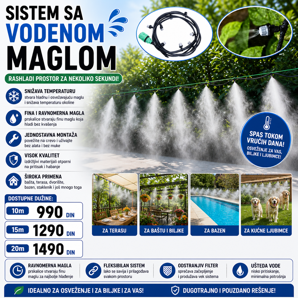 Prskalice vodena magla