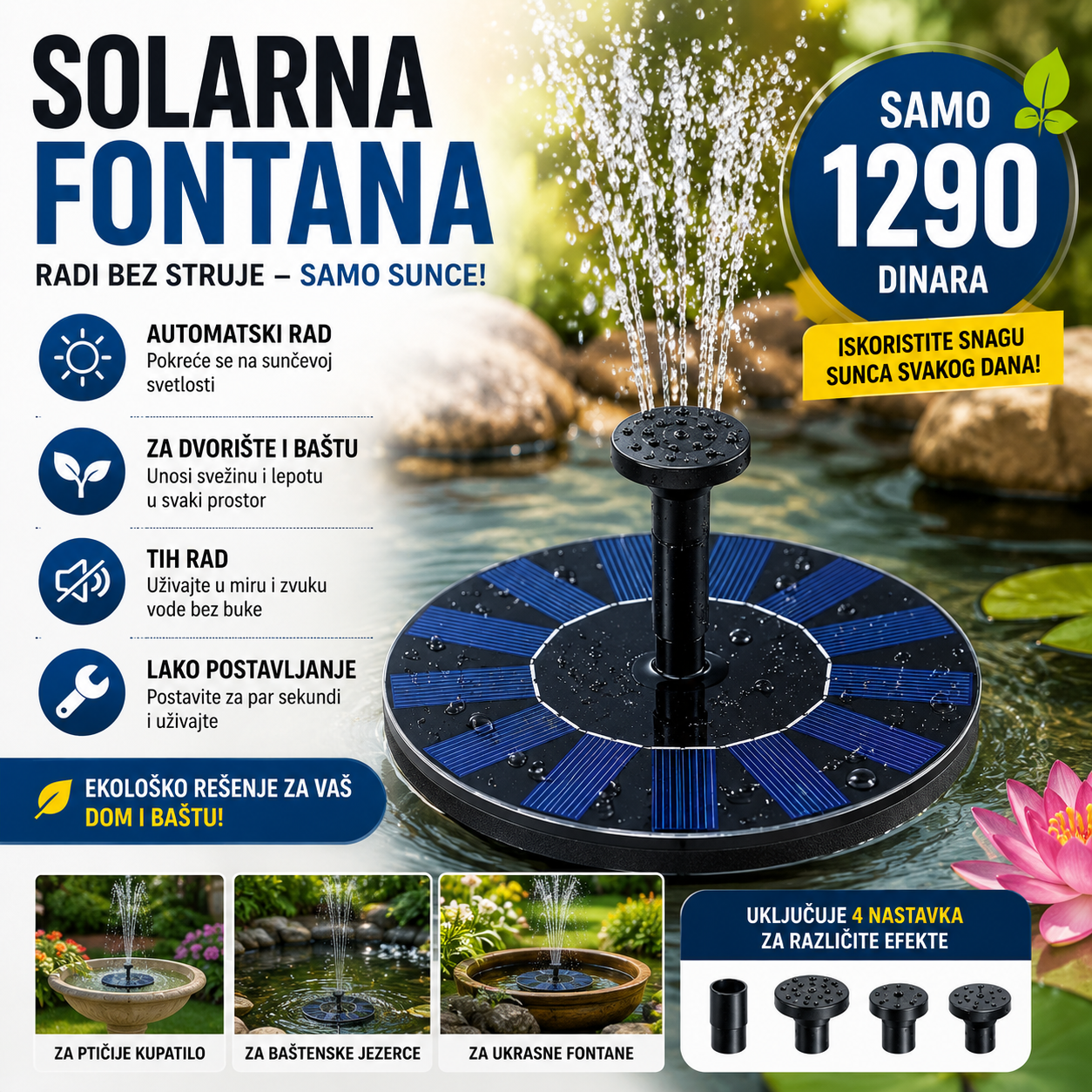 Solarna fontana